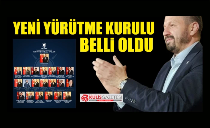AK Parti Balıkesir İl Başkanlığı'nda Beklenen Revizyon A&ccedil;ıklandı