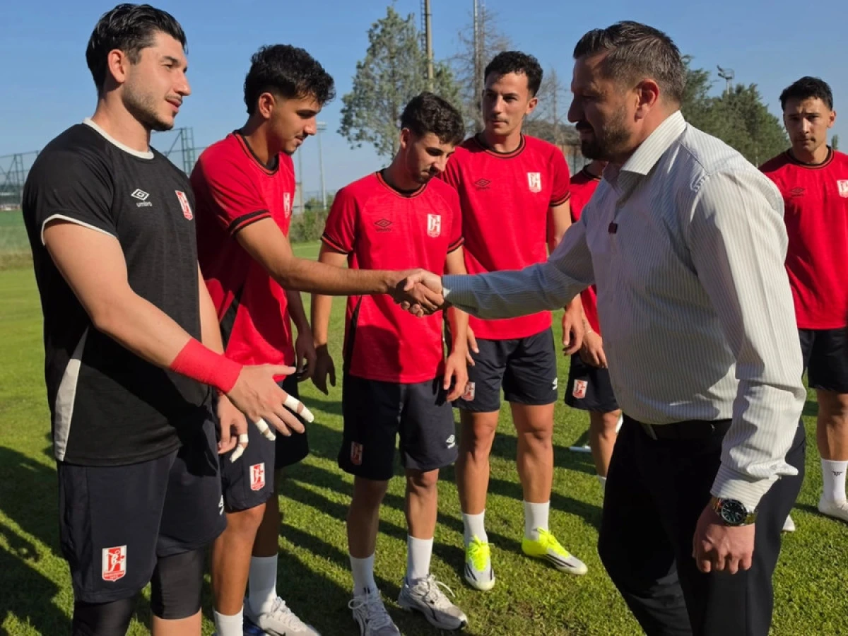 AK PARTİ İL BAŞKANI MEHMET AYDEMİR'DEN BALIKESİRSPOR&rsquo;A ZİYARET!