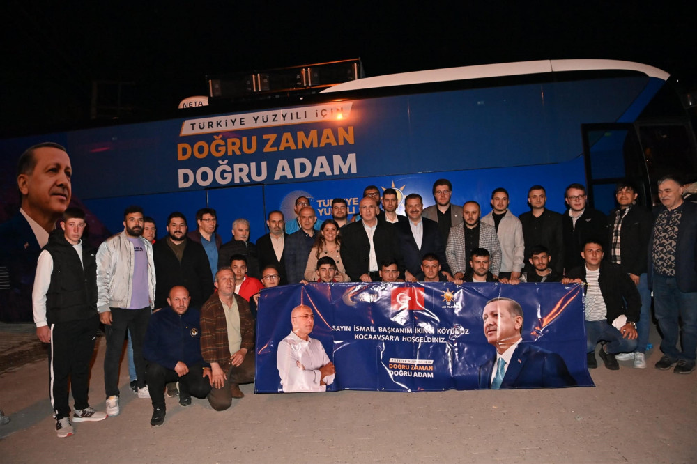 AK Parti'den Kocaavşar'da büyük coşku