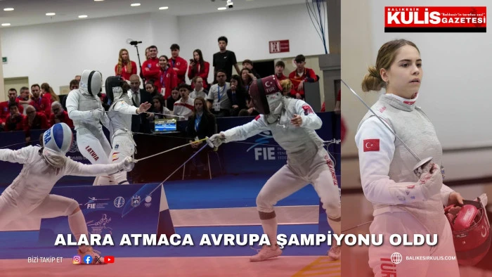 Alara Atmaca Avrupa Şampiyonu oldu
