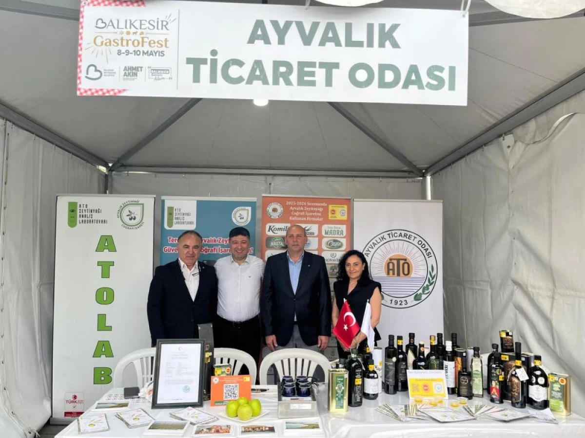 Ayvalık zeytinyağı, Balıkesir Gastrofest&rsquo;in yıldızı oldu