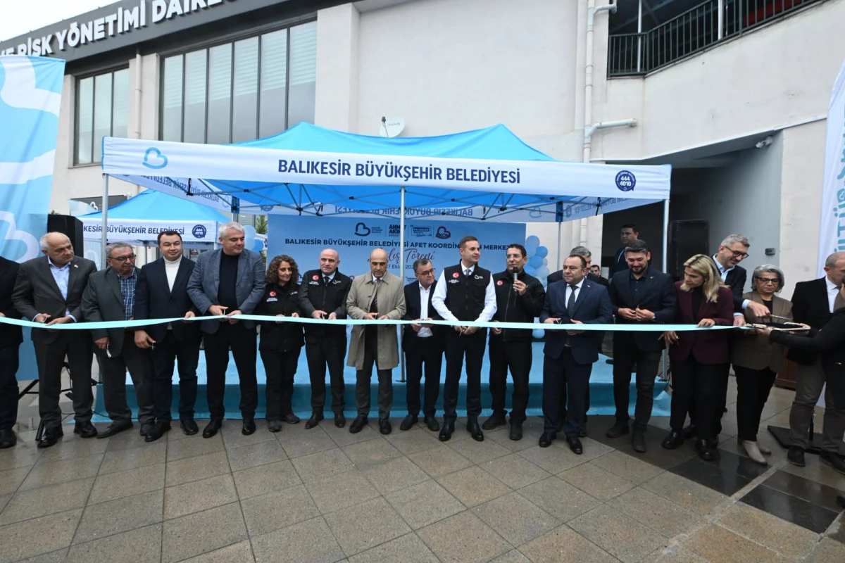 Balıkesir Afet Koordinasyon Merkezi a&ccedil;ıldı