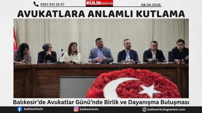 Balıkesir&rsquo;de Avukatlar G&uuml;n&uuml;&rsquo;ne Anlamlı Kutlama