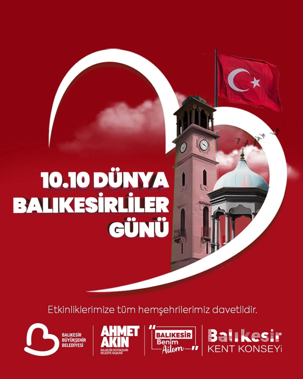  Balıkesirliler G&uuml;n&uuml; dolu dolu kutlanacak!