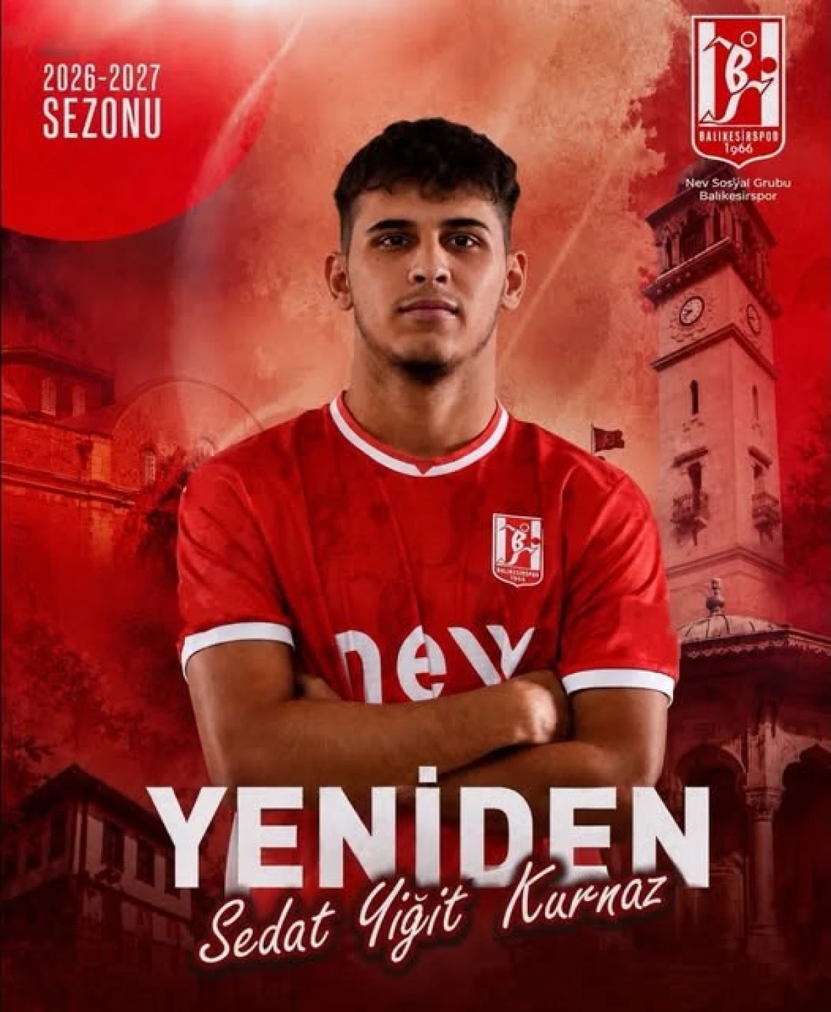 Balıkesirspor, Sedat Yiğit Kurnaz'la s&ouml;zleşme yeniledi