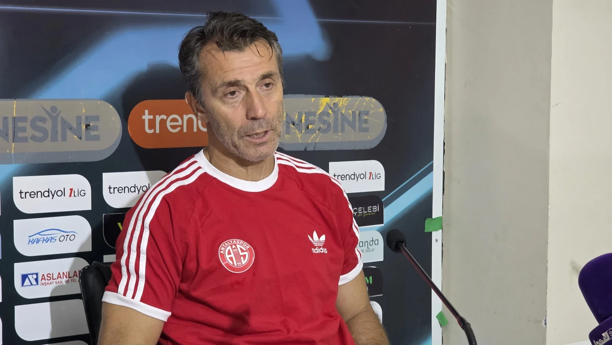 Bandırmaspor-Antalyaspor ma&ccedil;ının ardından hocalardan a&ccedil;ıklama