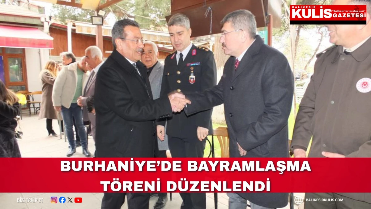 Burhaniye&rsquo;de bayramlaşma t&ouml;reni d&uuml;zenlendi