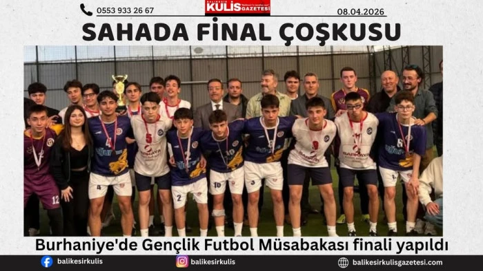 Burhaniye'de Gen&ccedil;lik Futbol M&uuml;sabakası finali yapıldı