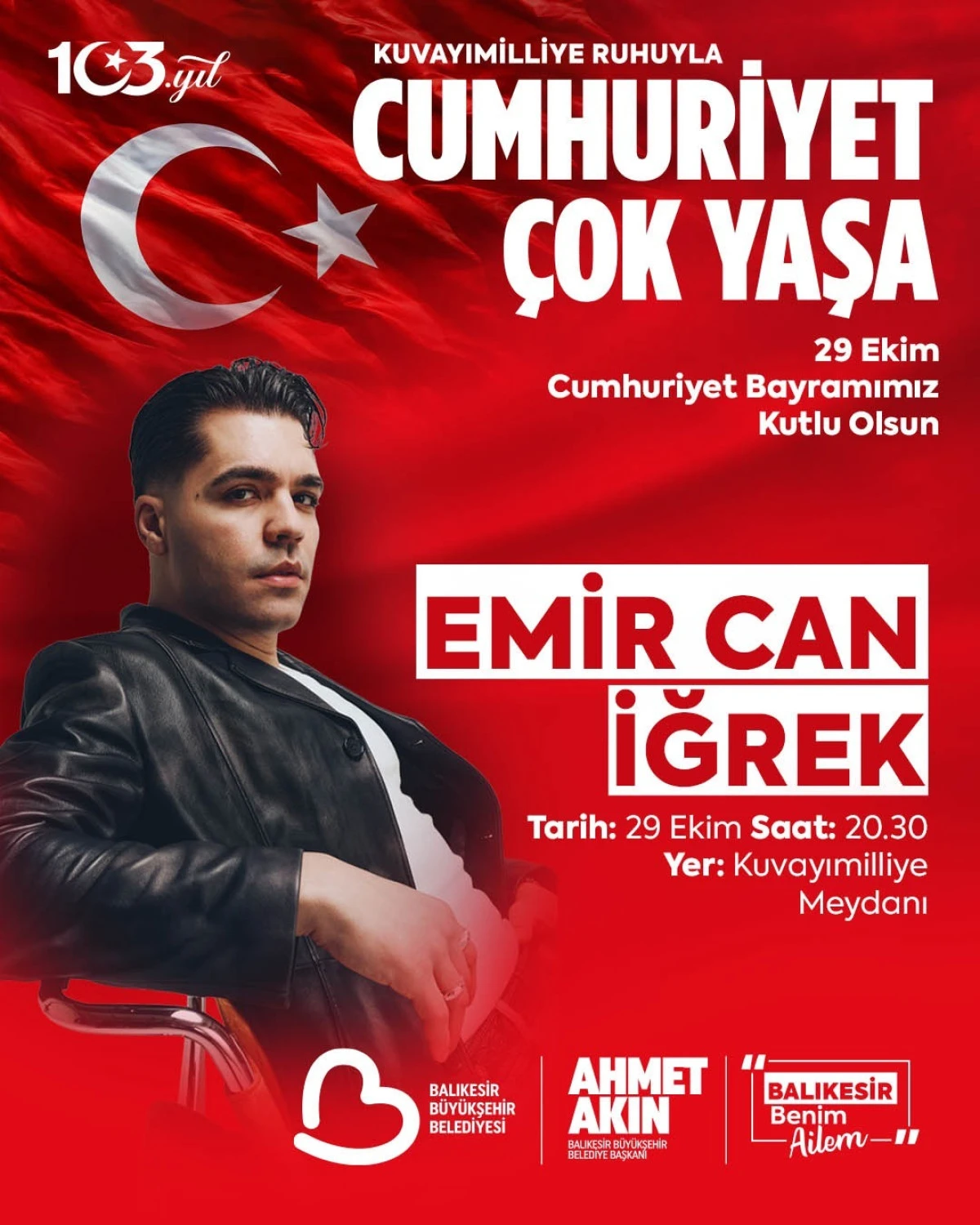 B&uuml;y&uuml;kşehir&rsquo;den 29 Ekim Cumhuriyet Bayramı&rsquo;na Coşkulu Kutlama