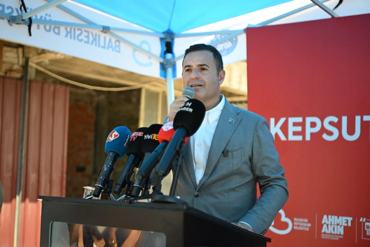 B&uuml;y&uuml;kşehir&rsquo;den Kepsut&rsquo;a Kent Lokantası ve dev altyapı yatırımı