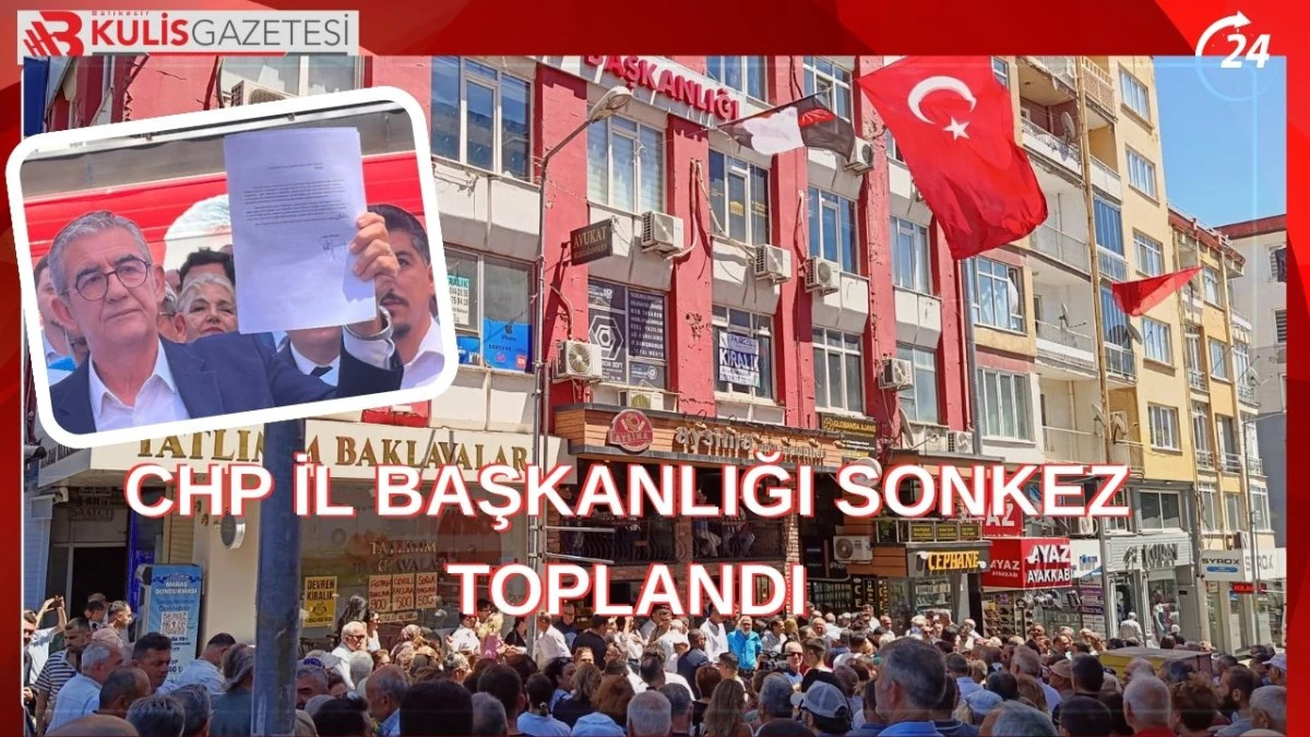 CHP Balıkesir'de Beklenen Ayrılık Ger&ccedil;ekleşti.