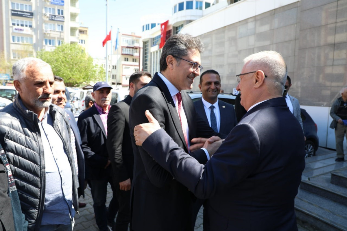 CHP Genel Başkan Yardımcısı Ensar Aytekin’den Başkan Ertaş’a hayırlı olsun ziyareti