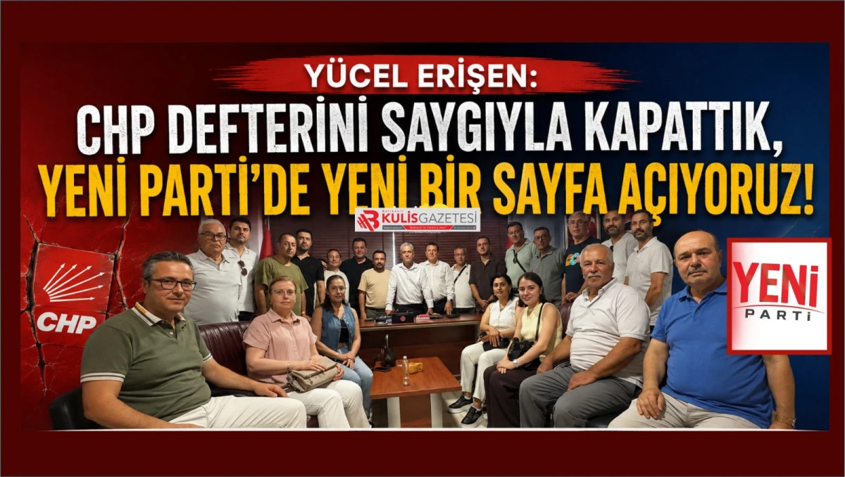 CHP Karesi İl&ccedil;e Başkanlığından Veda Mesajı