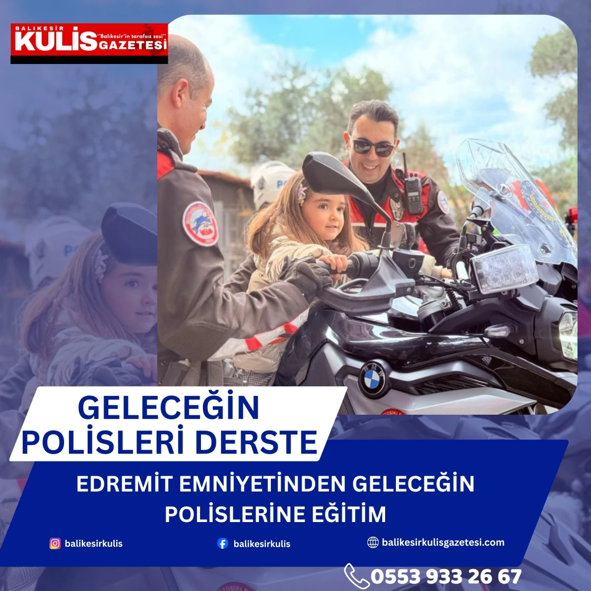  Edremit emniyetinden geleceğin polislerine eğitim