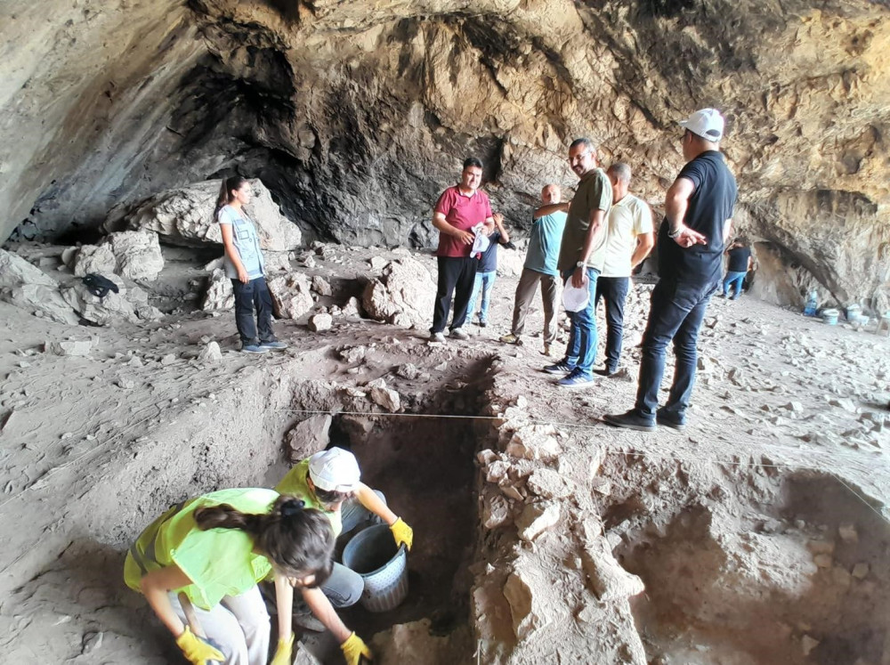 Havran İnboğazı Andık Mağarası’nda kazı çalışmaları başladı
