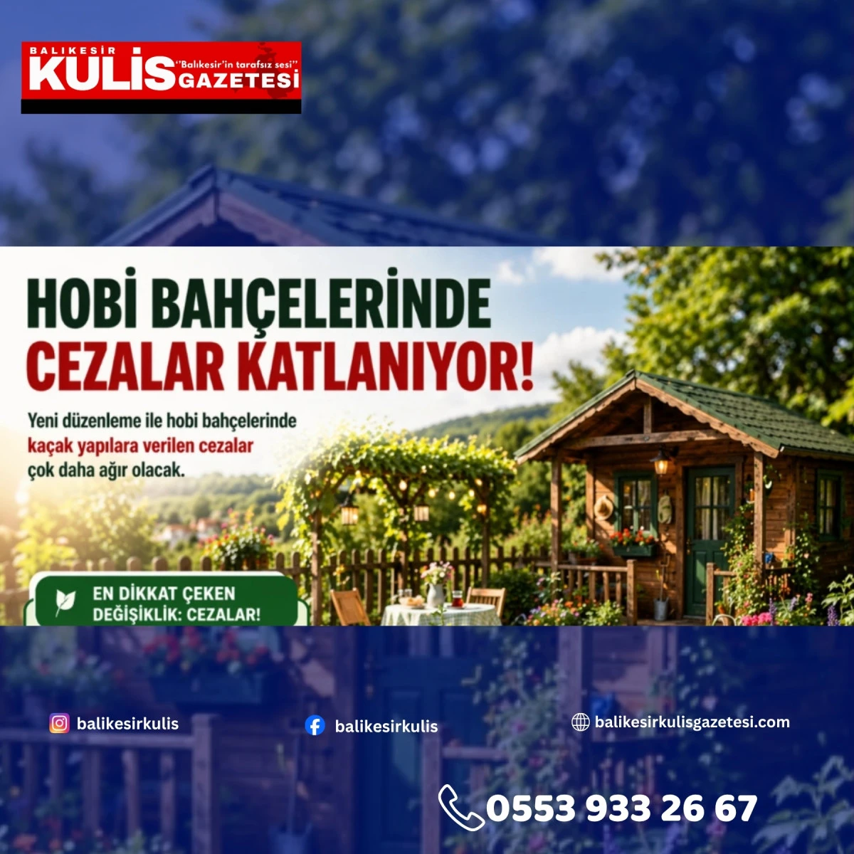 Hobi Bah&ccedil;elerine Sert Darbe: Ka&ccedil;ak Yapıya Milyonluk Ceza Geliyor!