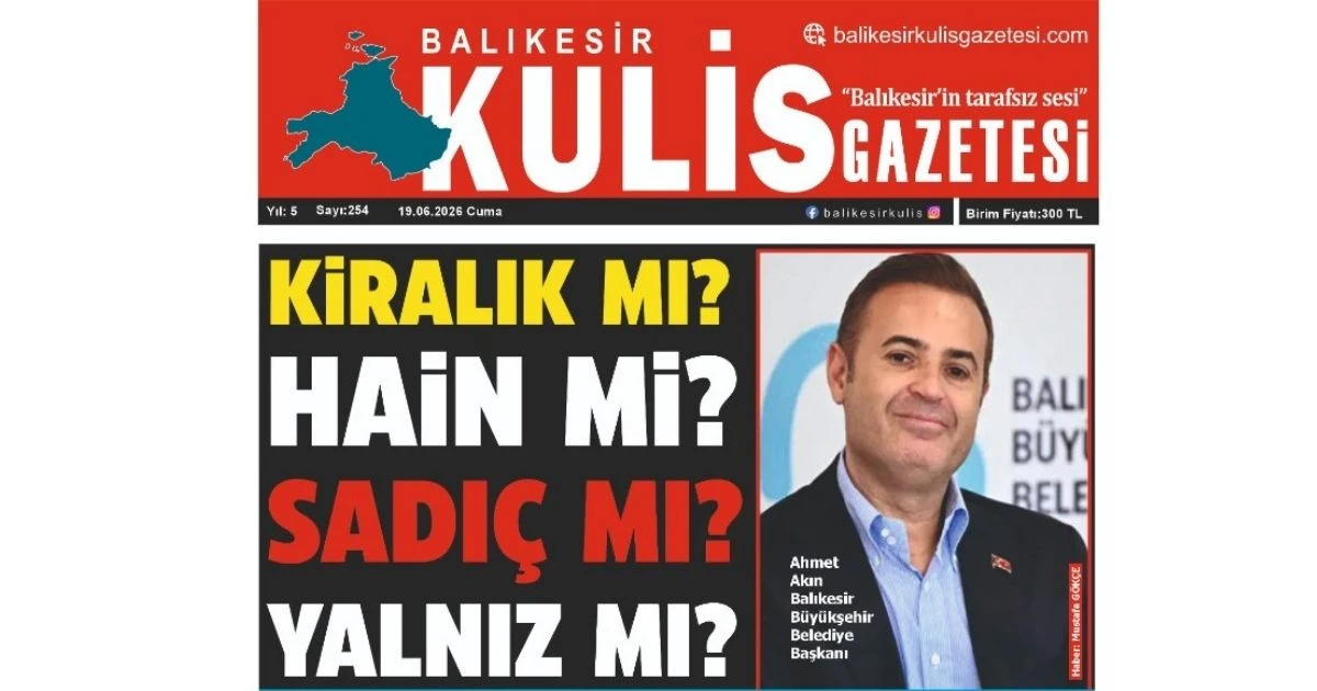 KİRALIK MI? HAİN Mİ? SADI&Ccedil; MI? YALNIZ MI?