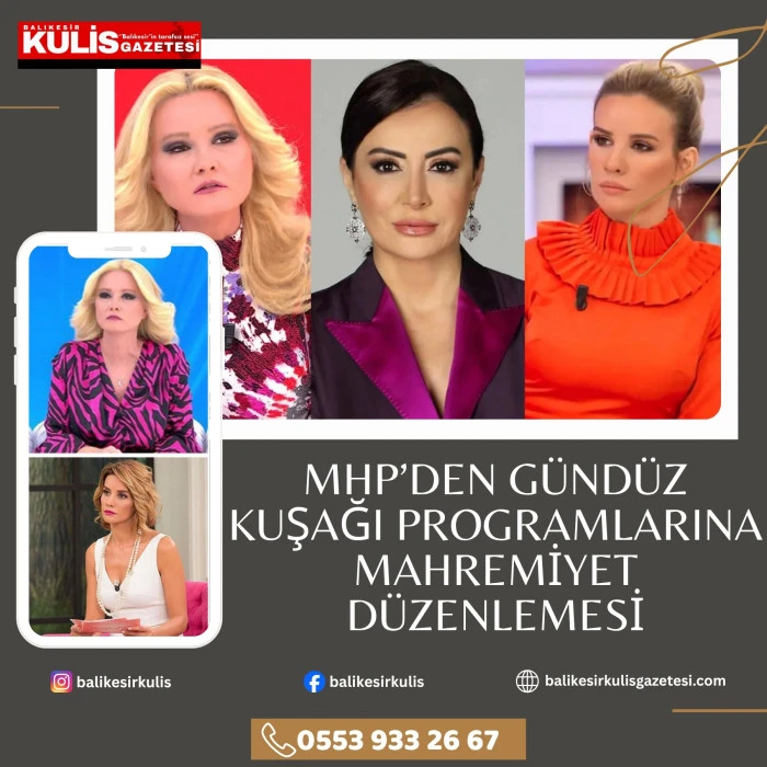 MHP&rsquo;den G&uuml;nd&uuml;z Kuşağı Programlarına Mahremiyet D&uuml;zenlemesi