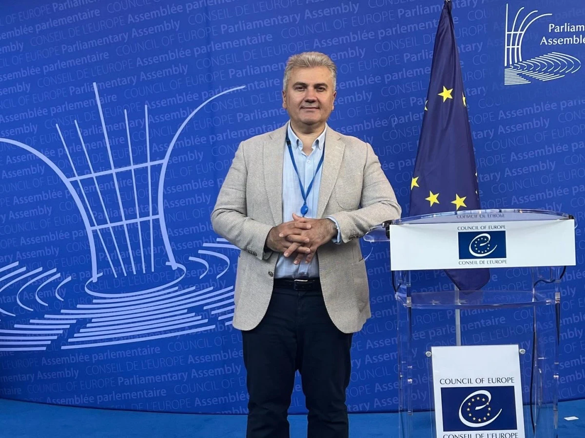 Milletvekili Dr. Mustafa Canbey, AKPM Yaz Genel Kurulu İ&ccedil;in Strazburg&rsquo;da