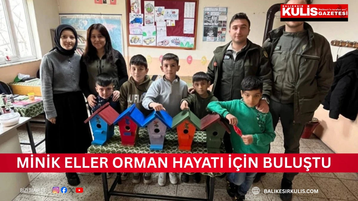 Minik Eller Orman Hayatı İ&ccedil;in Buluştu