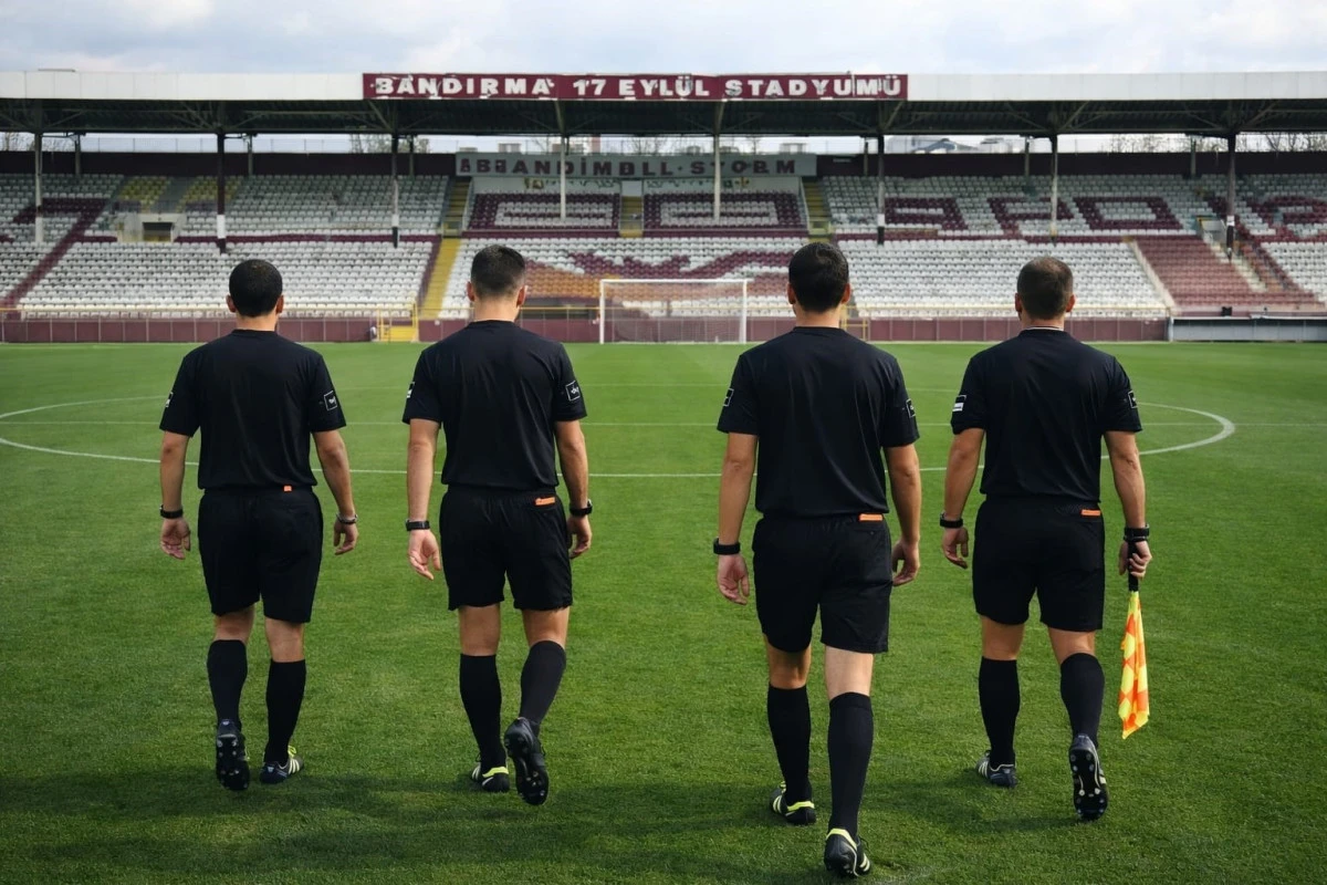 Muğlaspor-Bandırmaspor ma&ccedil;ını &Ouml;mer Faruk G&uuml;ltekin y&ouml;netecek