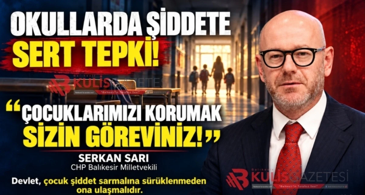 OKULLARDA ŞİDDETE SERT TEPKİ