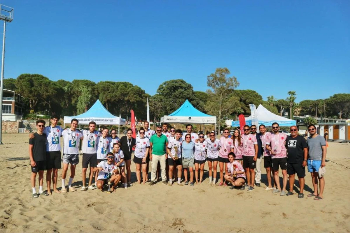 Plaj Korfbol T&uuml;rkiye Şampiyonası yapıldı