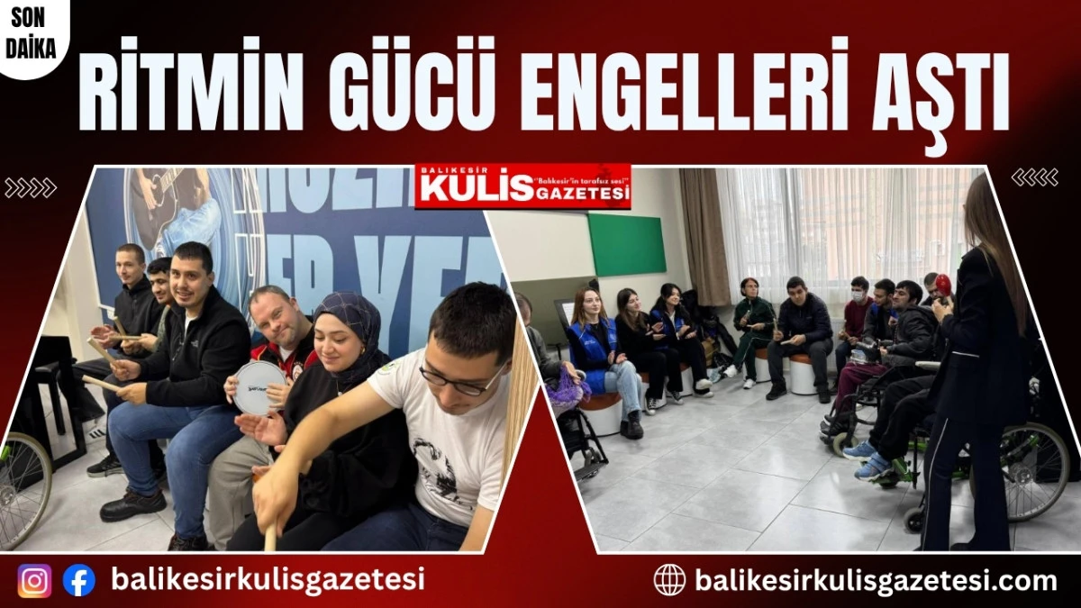 Ritmin g&uuml;c&uuml; engelleri aştı