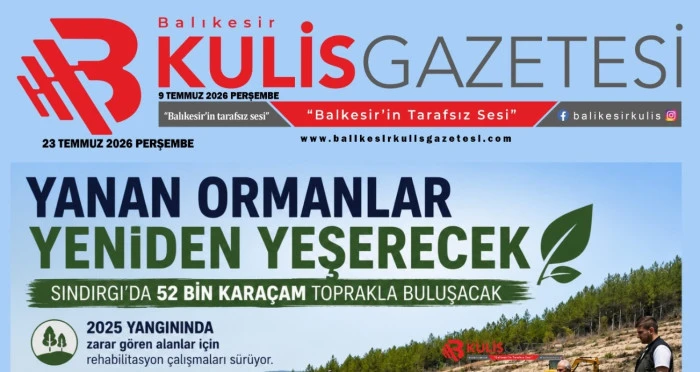 Sındırgı'da 52 Bin Kara&ccedil;am Toprakla Buluşacak