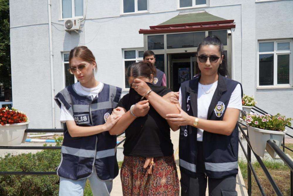 Su&ccedil; makinesi kadın hırsız Yalova'da yakalandı
