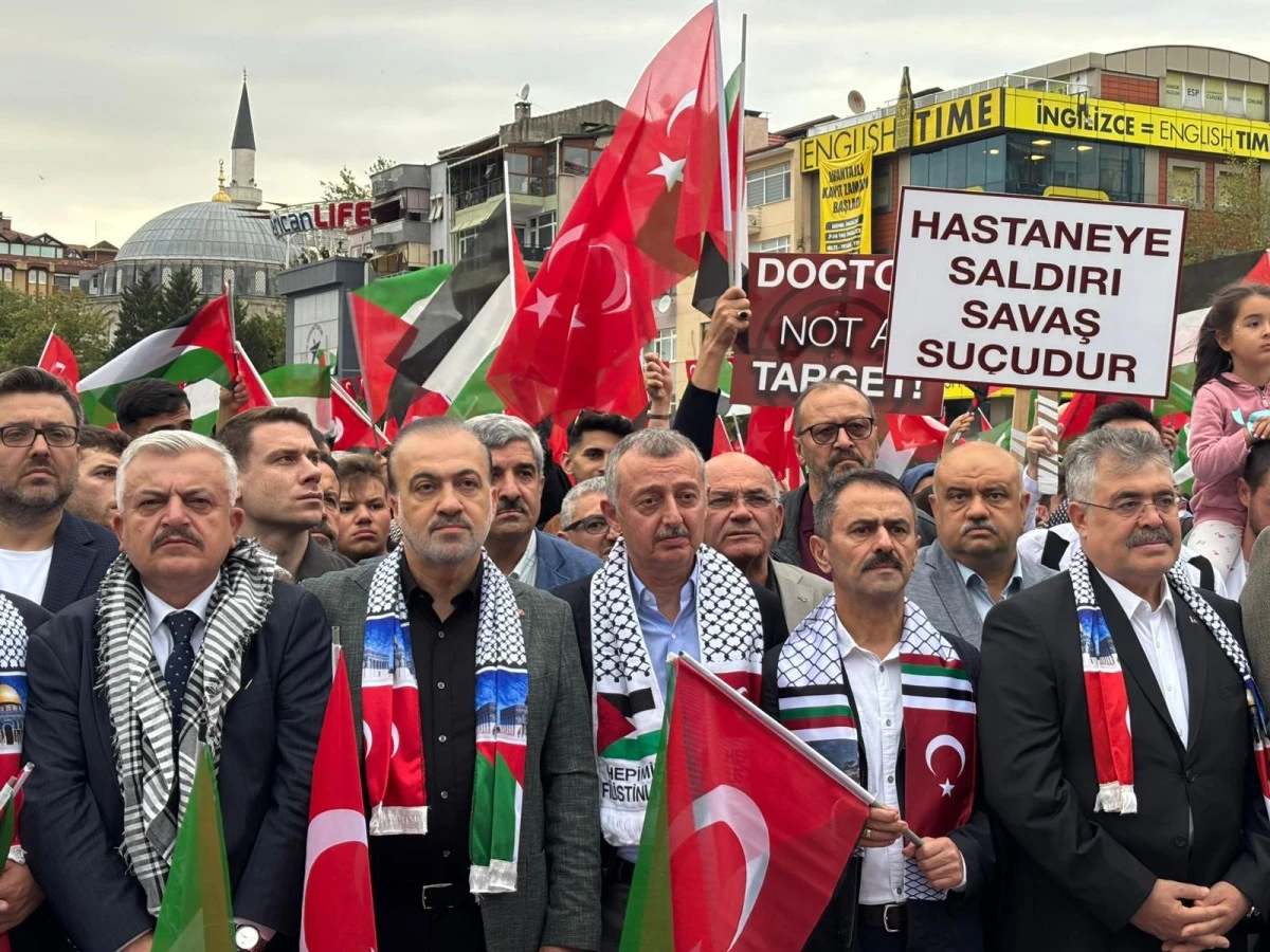Sumud Filosu i&ccedil;in dev miting!