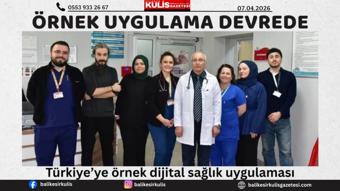 T&uuml;rkiye&rsquo;ye &ouml;rnek dijital sağlık uygulaması